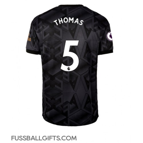 Arsenal Thomas Partey #5 Fußballbekleidung Auswärtstrikot 2022-23 Kurzarm
